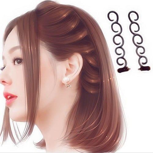 Flower Magic Hair Clip Queue Twist Plait