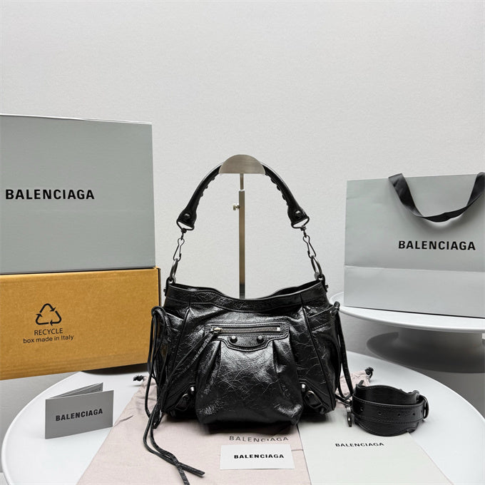 Balenciaga Women's Le City Bucket Bag Small Black