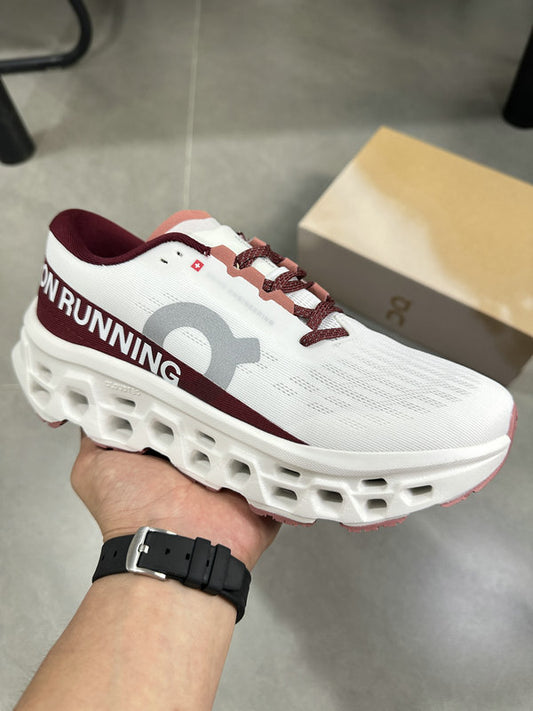 Cloud monster 3 White Wine Red Sneakers