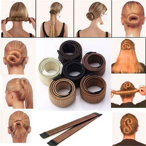 Donut Headband Hair Bun